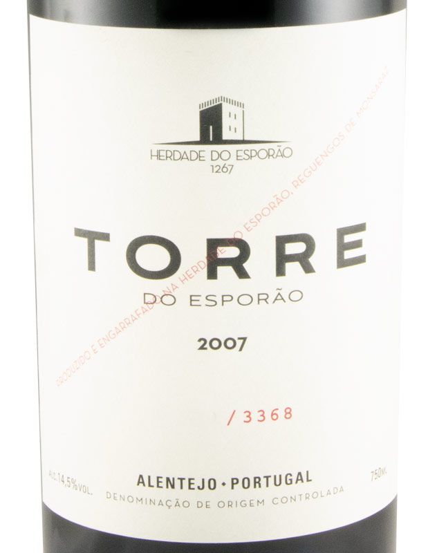 2007 Esporão Torre red
