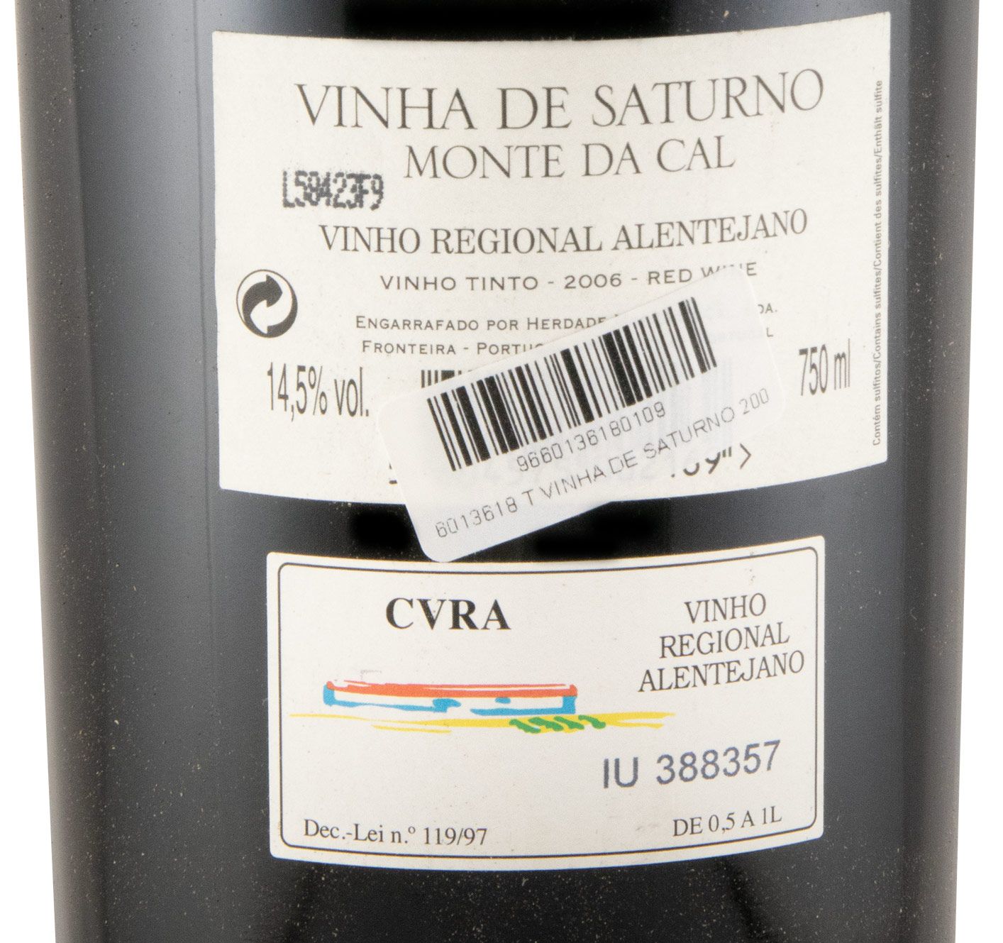 2006 Vinha de Saturno tinto