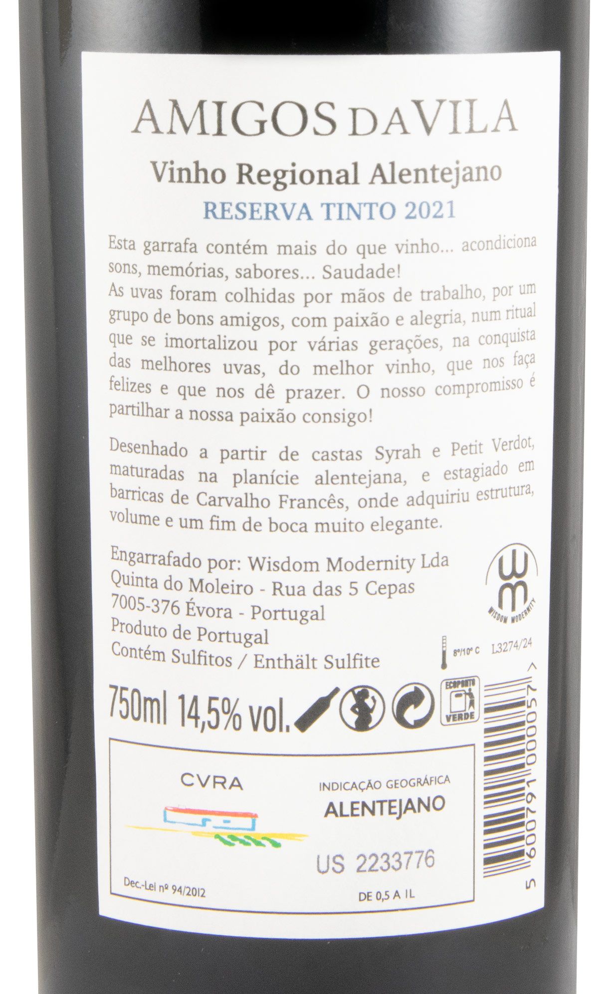 2021 Amigos da Vila Reserva red