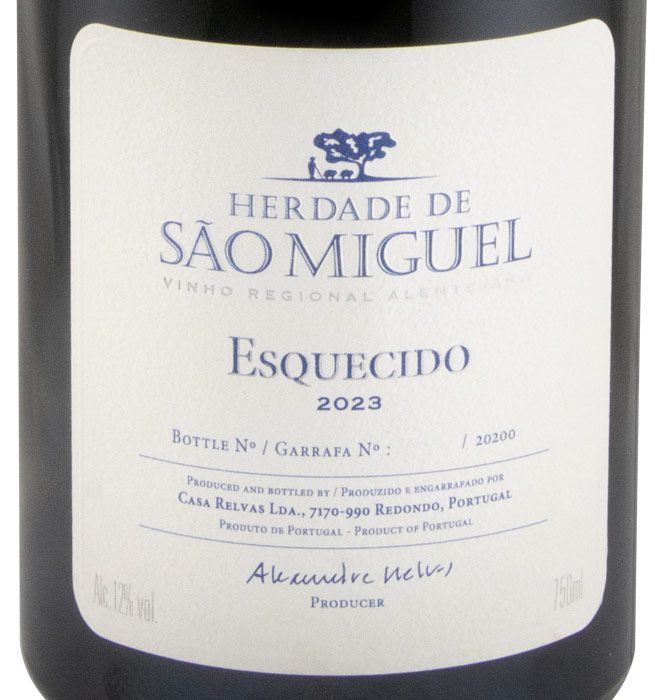 2023 Herdade de São Miguel Esquecido branco
