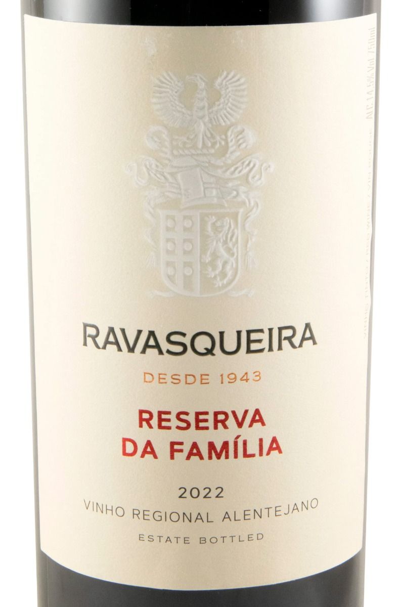 2022 Monte da Ravasqueira Reserva da Família red