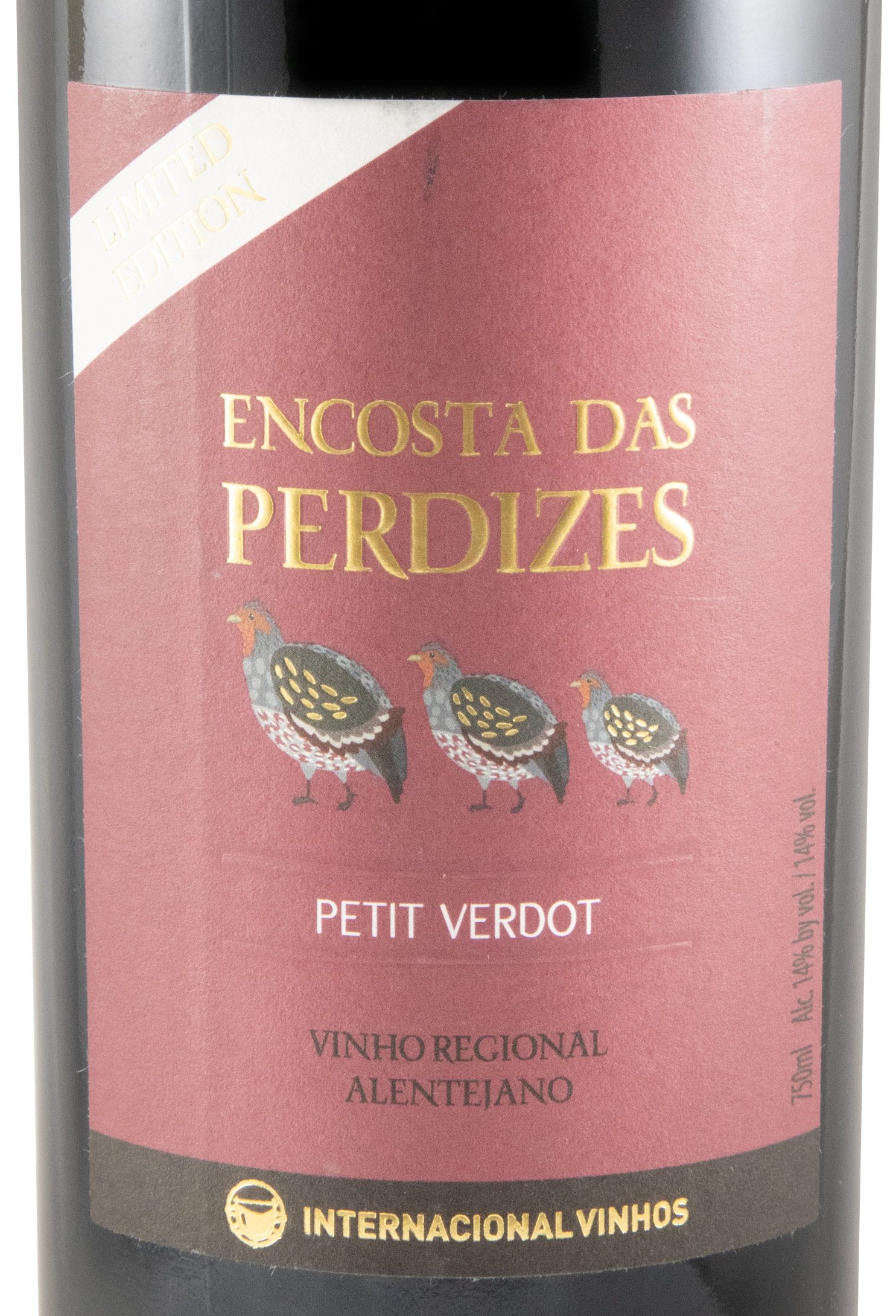 2020 Encosta das Perdizes Petit Verdot Edição Limitada tinto