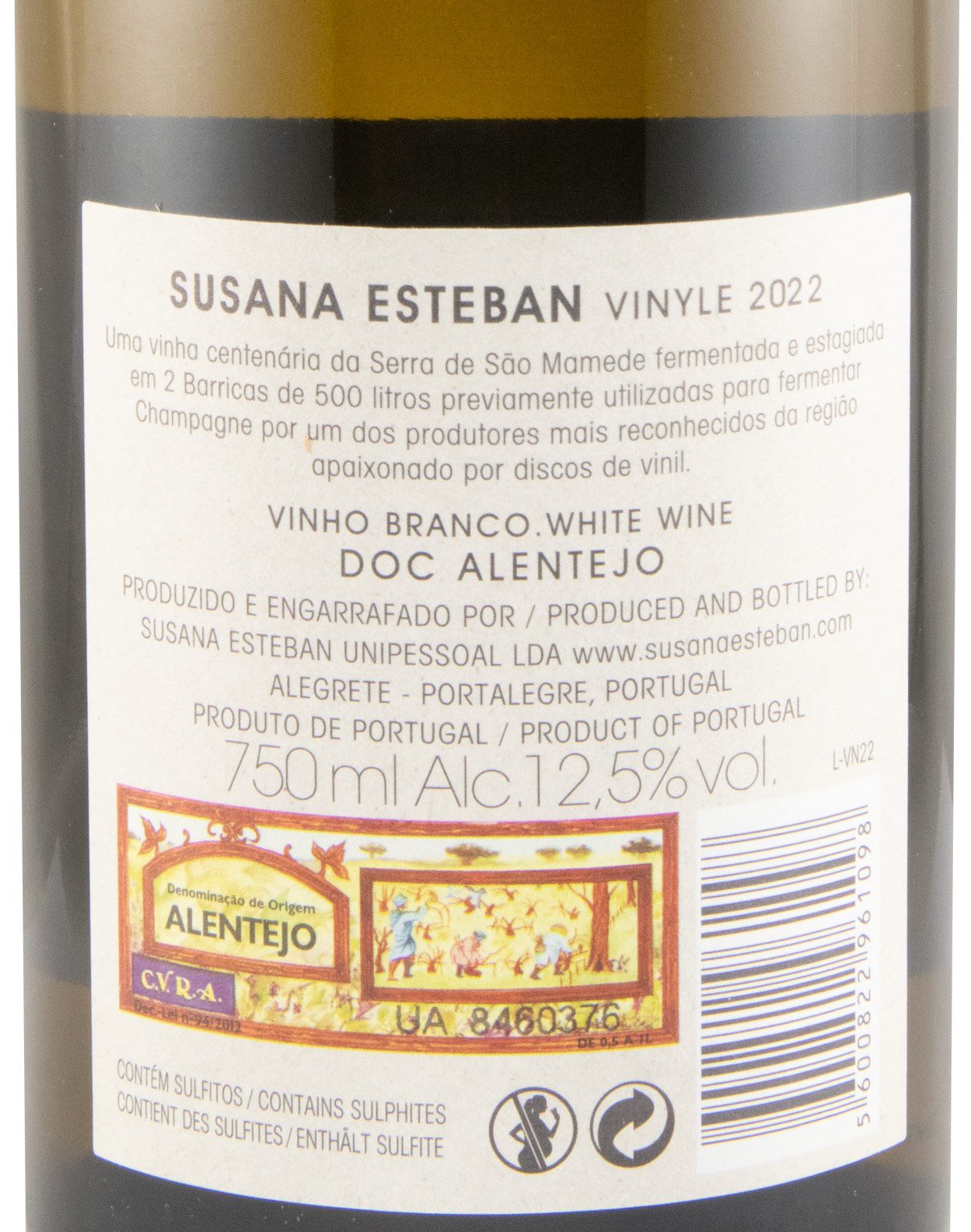 2022 Susana Esteban Vinyle branco