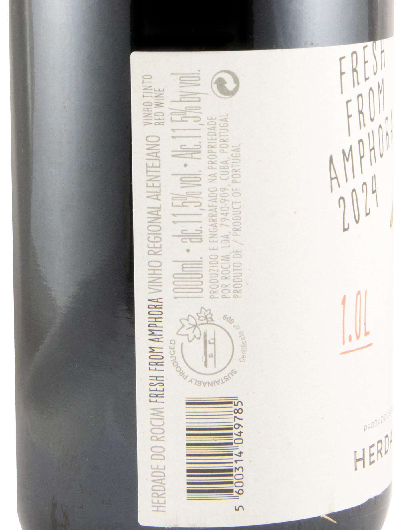 2024 Herdade do Rocim Fresh From Amphora red 1L