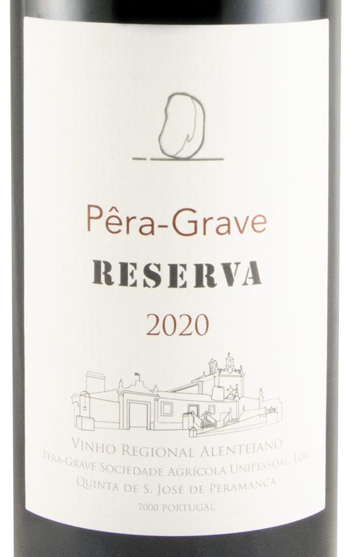 2020 Pêra-Grave Reserva red