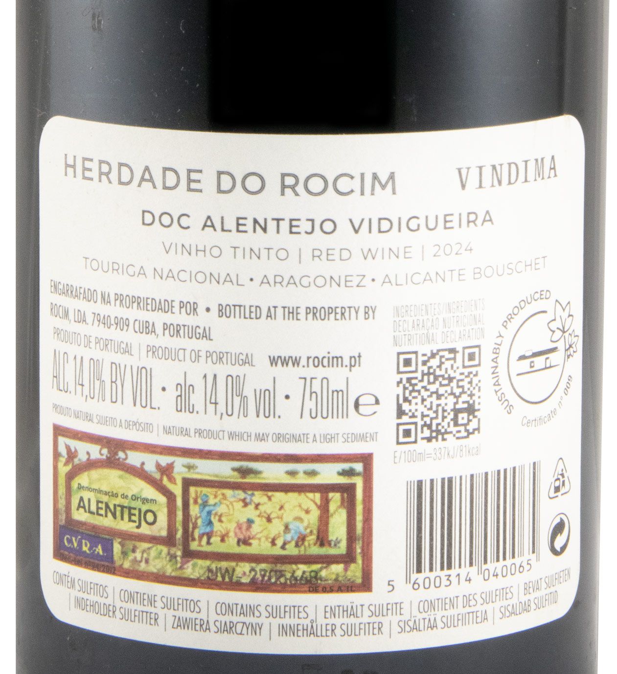 2024 Herdade do Rocim tinto