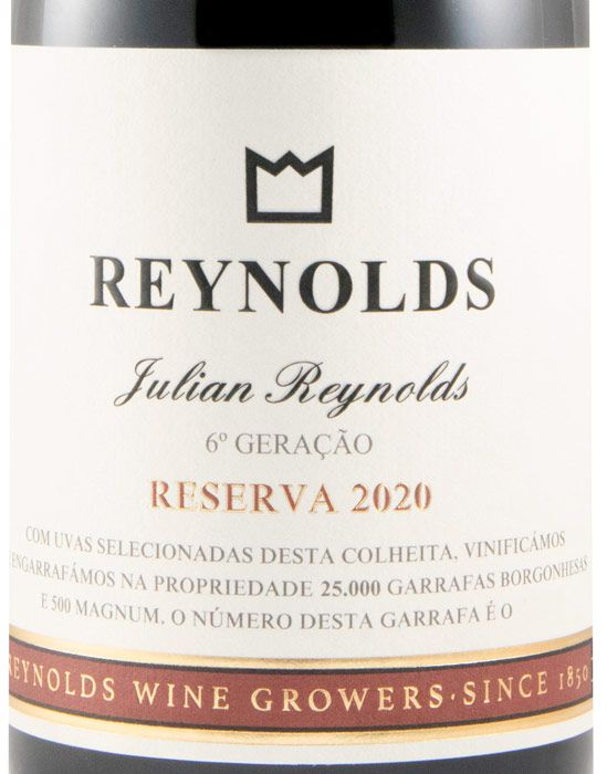 2020 Julian Reynolds Reserva red