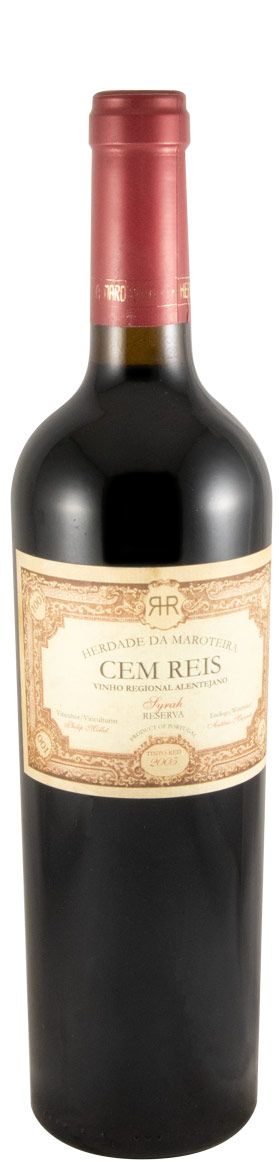 2005 Herdade da Maroteira Cem Reis Syrah Reserva tinto