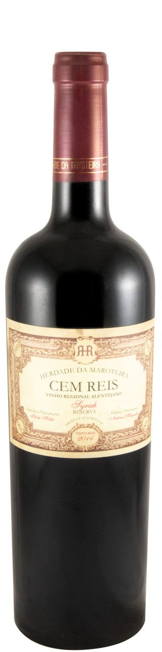 2014 Herdade da Maroteira Cem Reis Syrah Reserva tinto