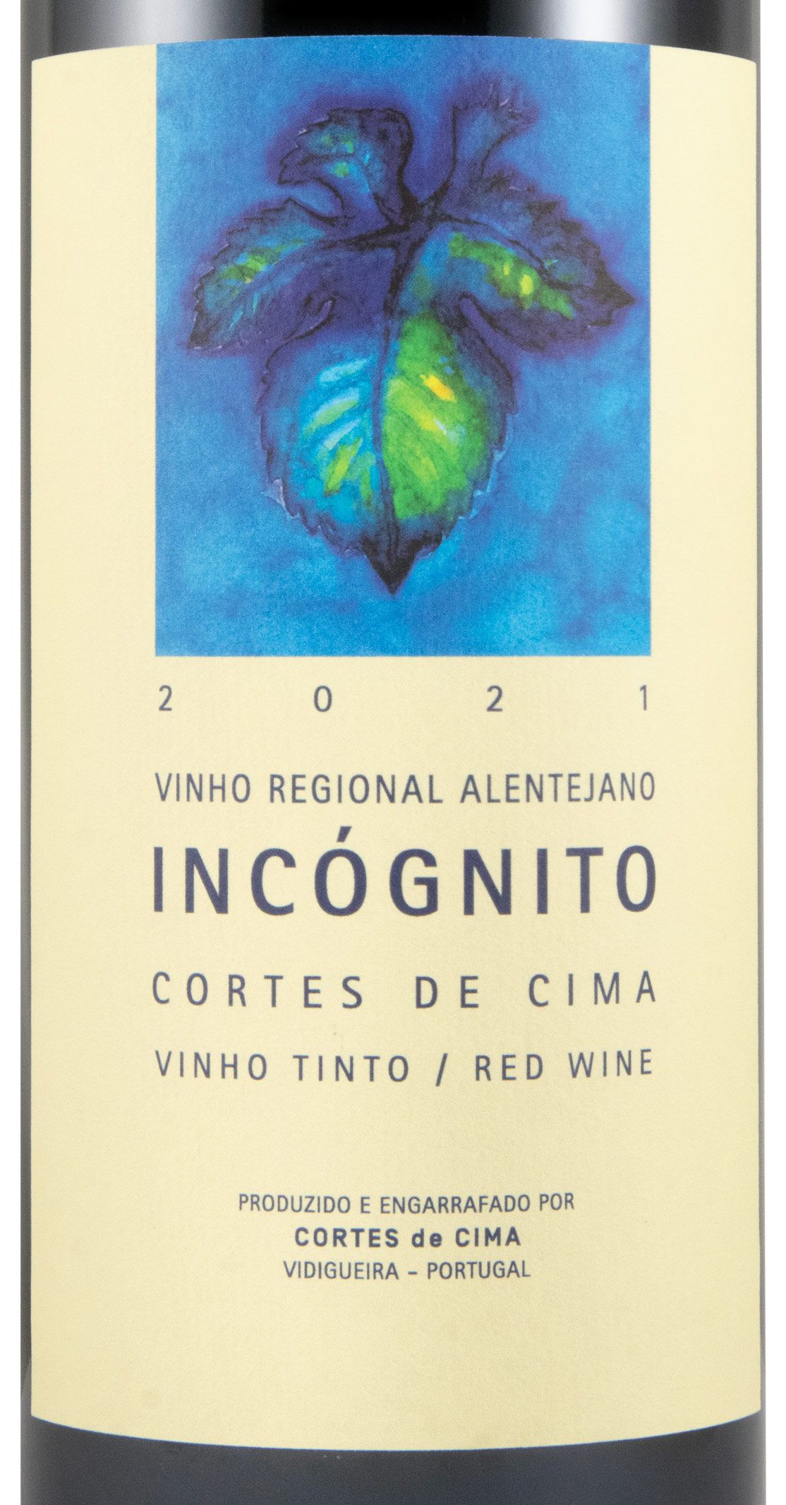 2021 Cortes de Cima Incógnito tinto