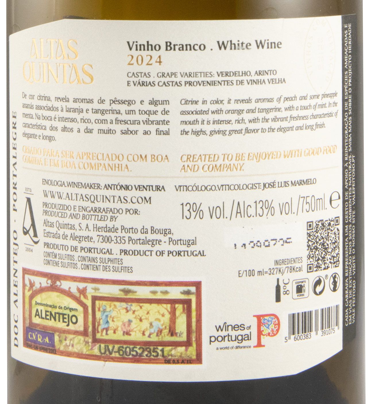 2024 Altas Quintas branco