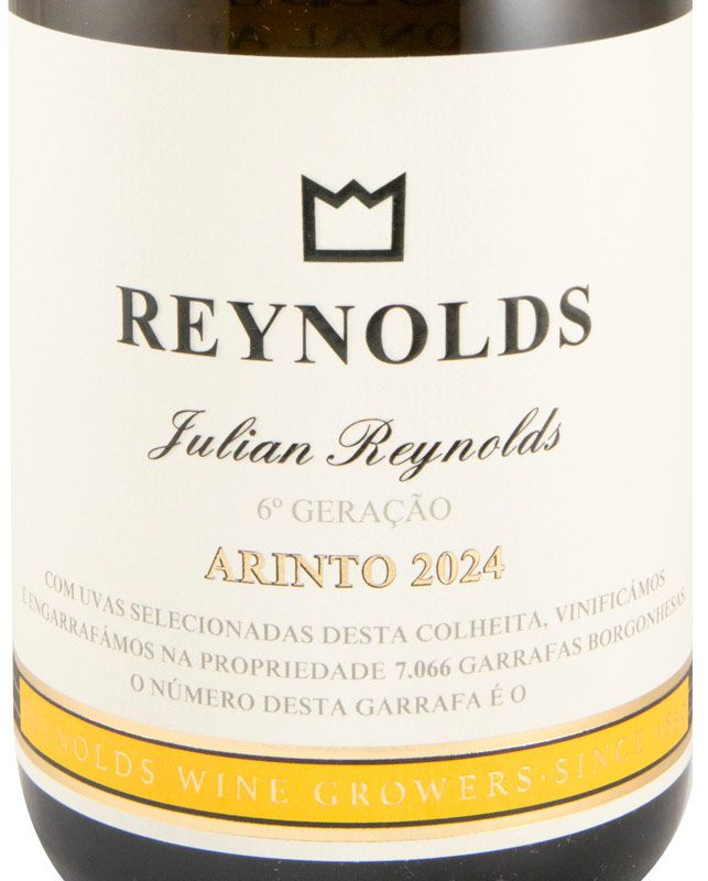 2024 Julian Reynolds Arinto white
