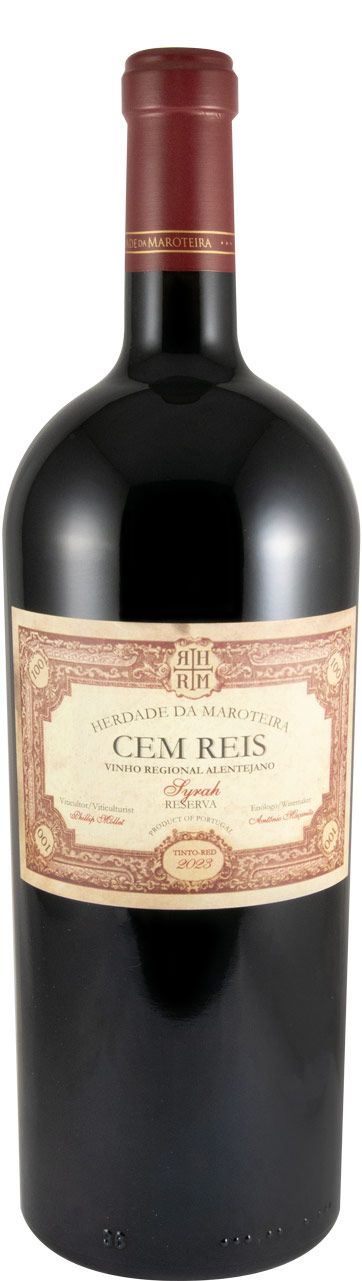 2023 Herdade da Maroteira Cem Reis Syrah Reserva tinto 1,5L