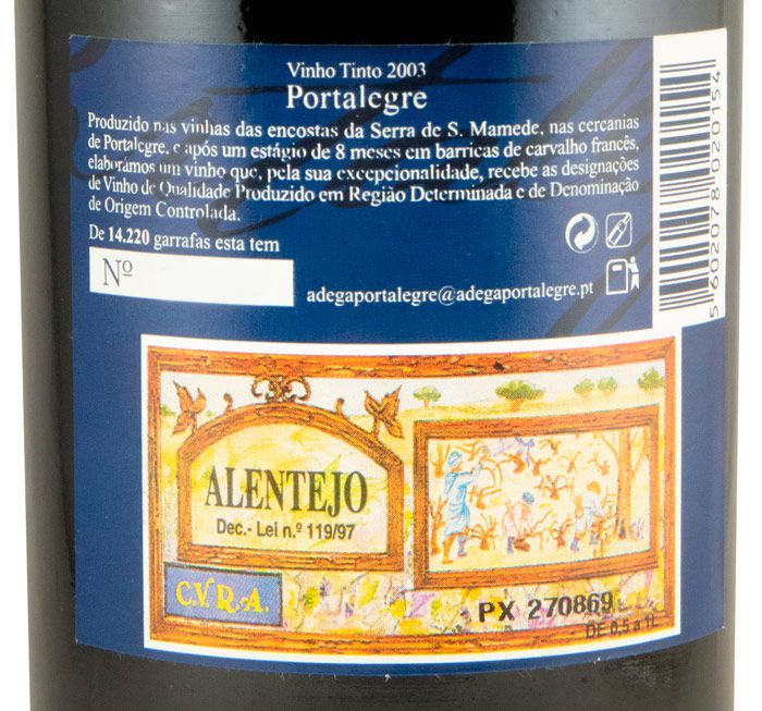 2003 Portalegre red