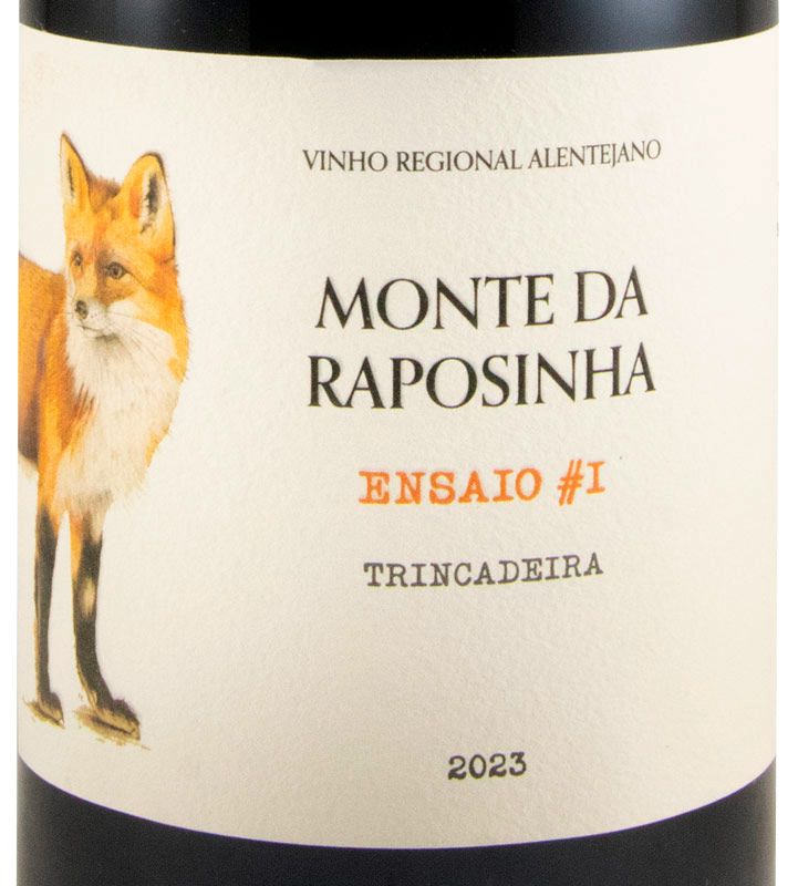 2023 Monte da Raposinha Ensaio I Trincadeira organic red