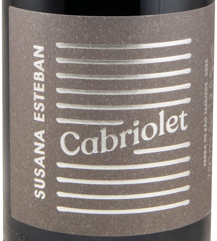 2023 Susana Esteban Cabriolet Touriga Nacional red