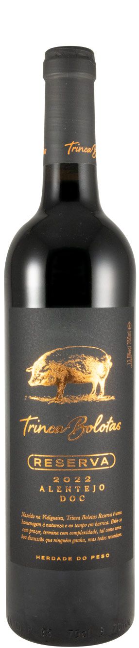 2022 Herdade do Peso Trinca Bolotas Reserva red