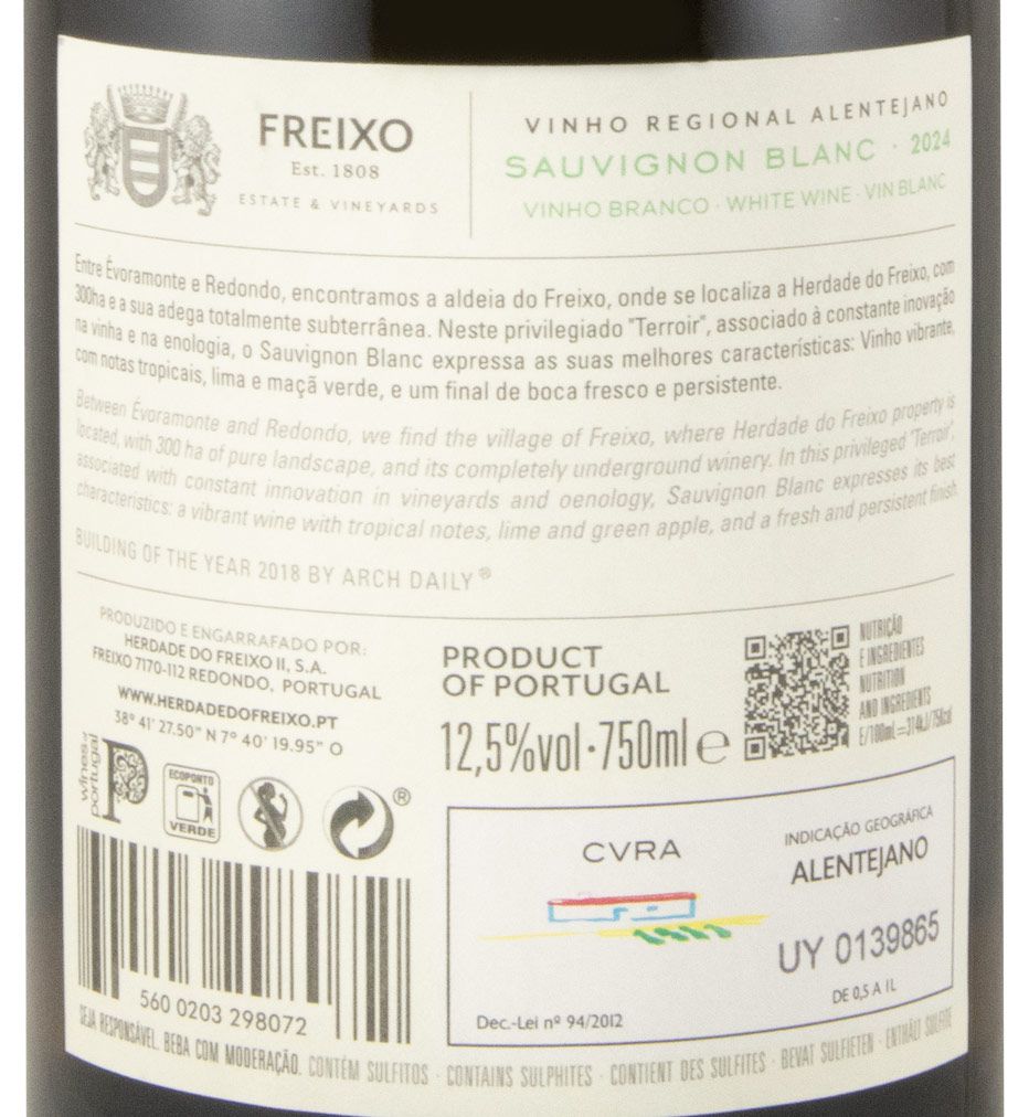 2024 Herdade do Freixo Sauvignon Blanc branco