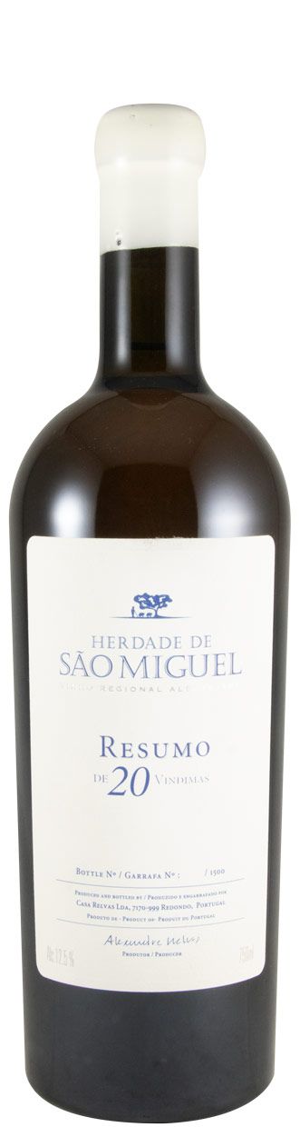 Herdade de São Miguel 2005-2024 Resumo de 20 Vindimas branco