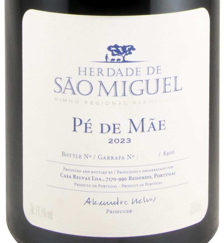 2023 Herdade de São Miguel Pé de Mãe tinto