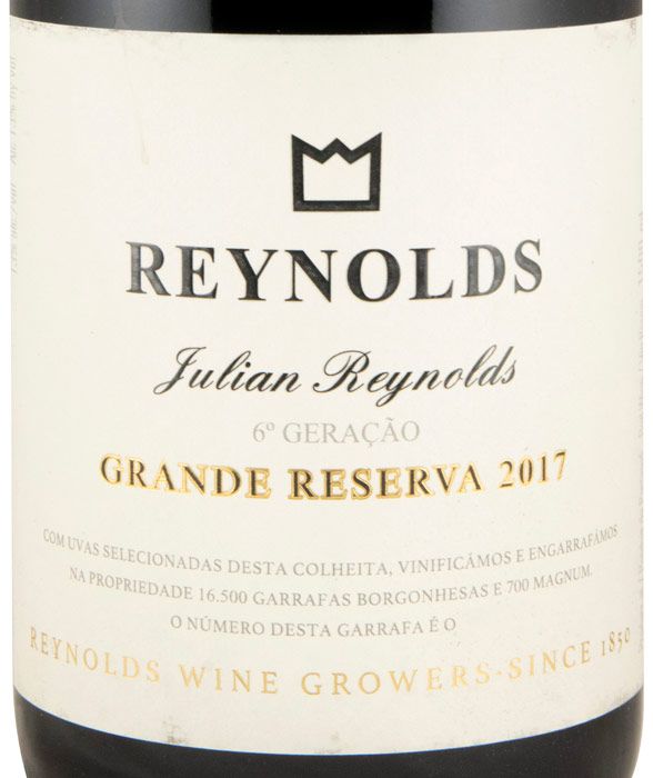 2017 Julian Reynolds Grande Reserva red 1.5L
