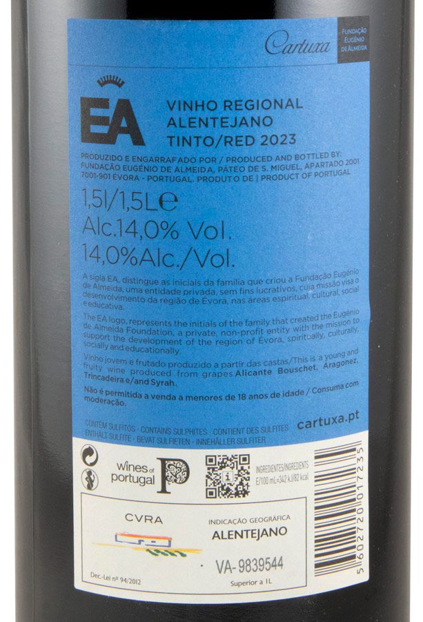 2023 Fundação Eugénio de Almeida EA red 1.5L