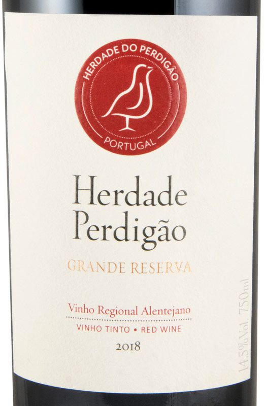 2018 Herdade do Perdigão Grande Reserva red