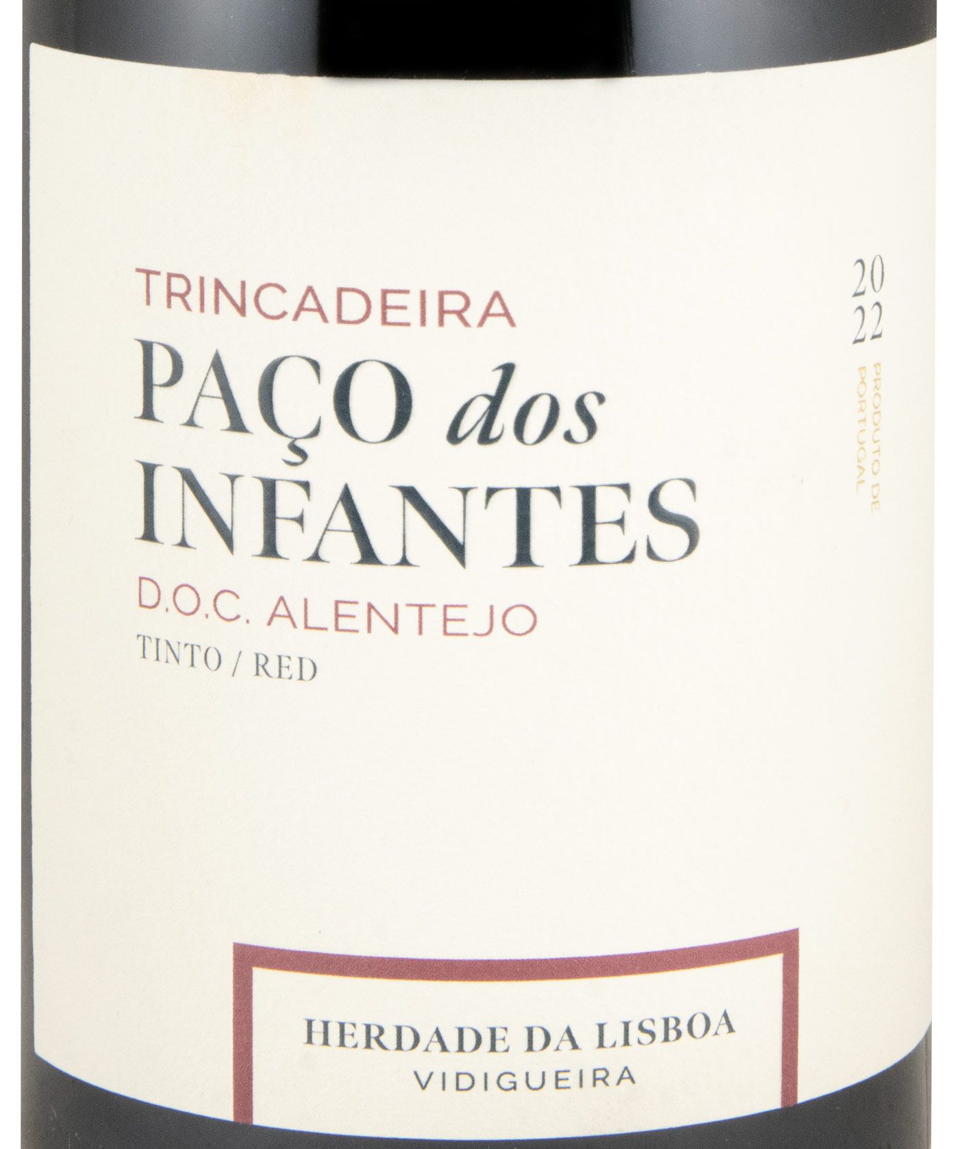 2022 Herdade da Lisboa Paço dos Infantes Trincadeira tinto