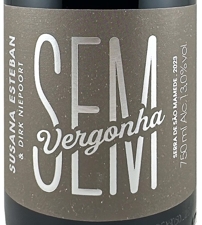 2023 Susana Esteban & Dirk Niepoort Sem Vergonha tinto