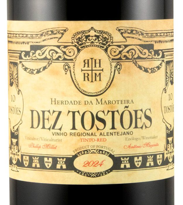 2024 Herdade da Maroteira Dez Tostões tinto