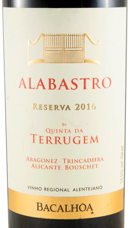 2016 Bacalhôa Alabastro Reserva red (damaged label)