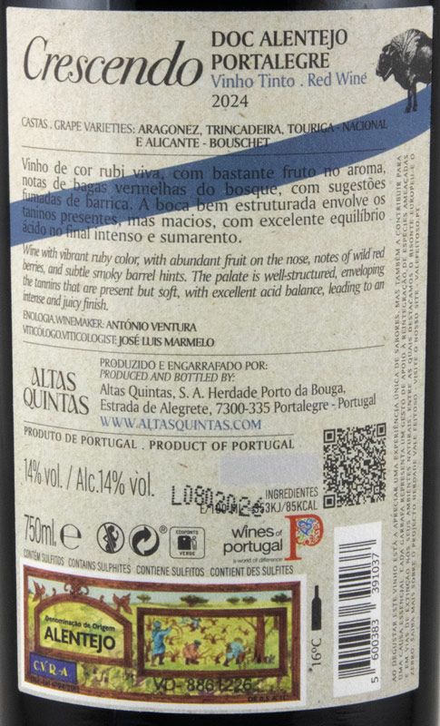 2024 Altas Quintas Crescendo red