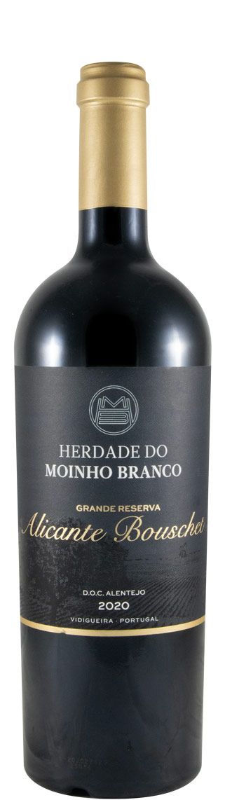 2020 Herdade do Moinho Branco Alicante Bouschet Grande Reserva tinto (rótulo danificado)