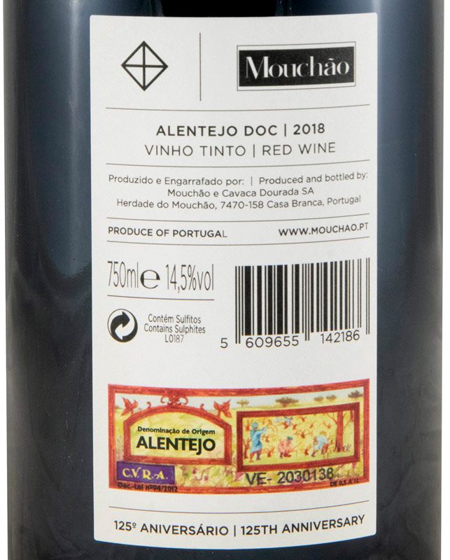2018 Mouchão tinto