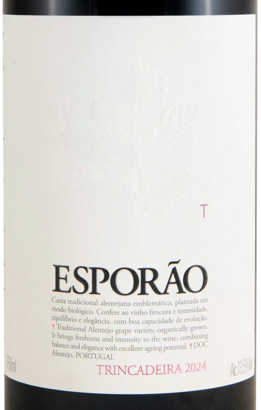 2024 Esporão Trincadeira organic red