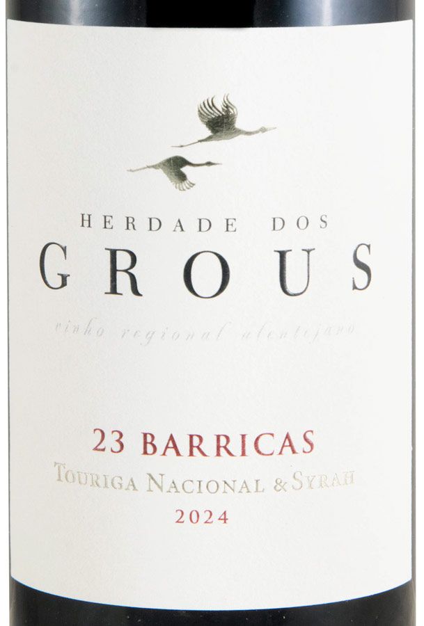 2024 Herdade dos Grous 23 Barricas red