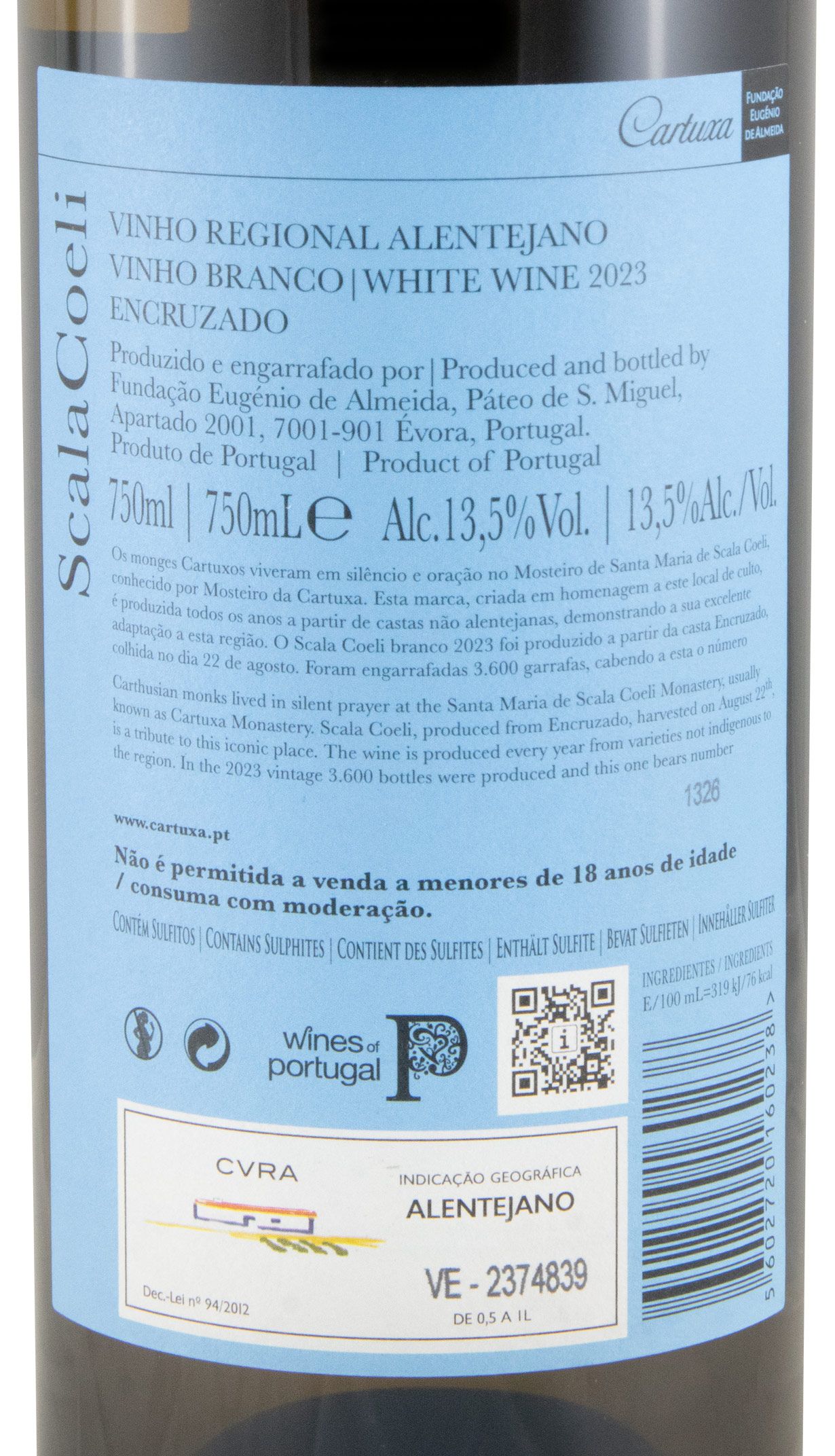 2023 Scala Coeli Encruzado branco