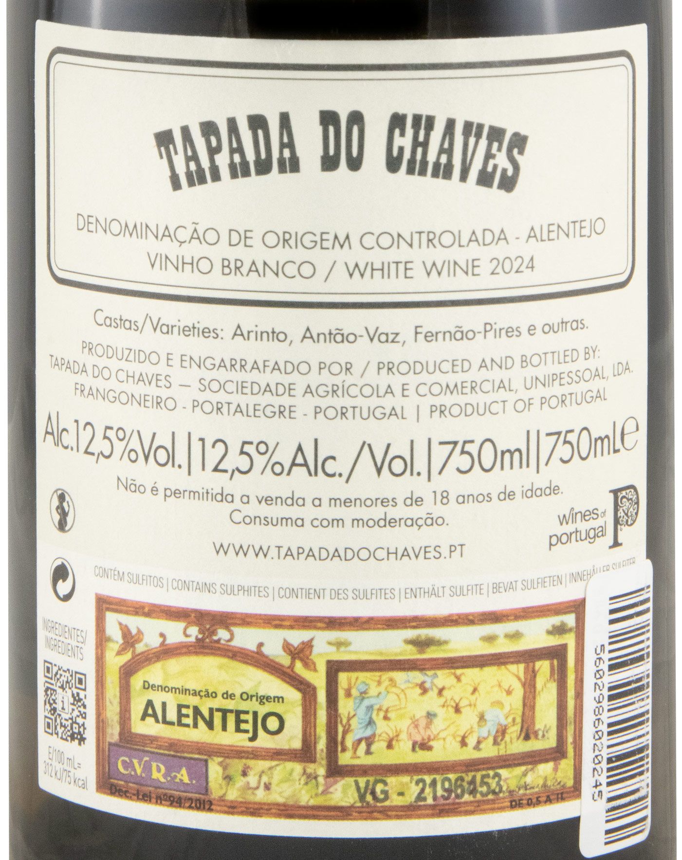 2024 Tapada do Chaves branco