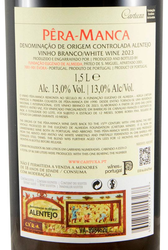 2023 Pêra-Manca white 1.5L
