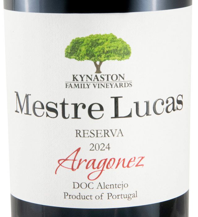 2024 Mestre Lucas Aragonez Reserva red