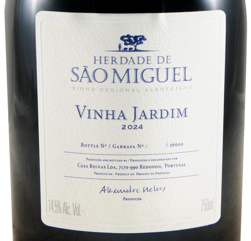 2024 Herdade de São Miguel Vinha Jardim tinto