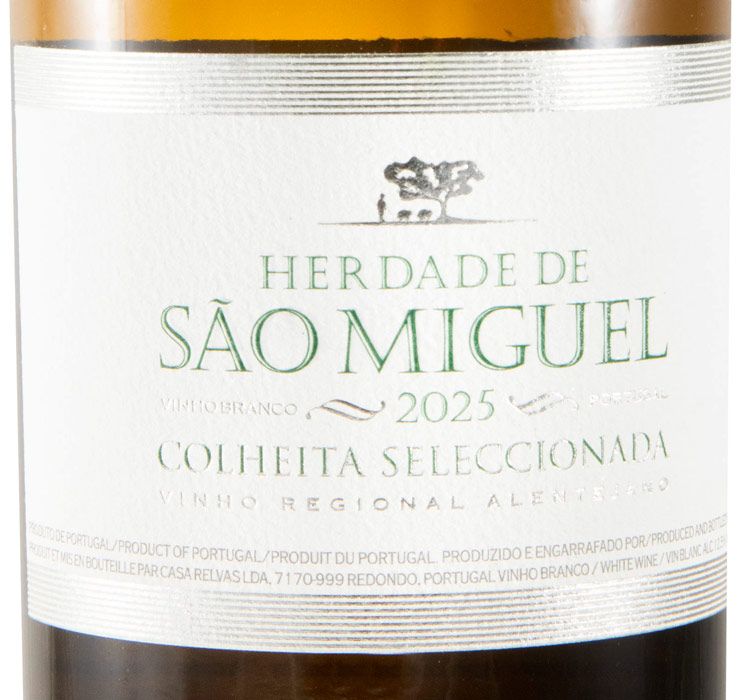2025 Herdade de São Miguel Colheita Seleccionada branco