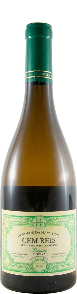 2025 Herdade da Maroteira Cem Reis Viognier Reserva branco