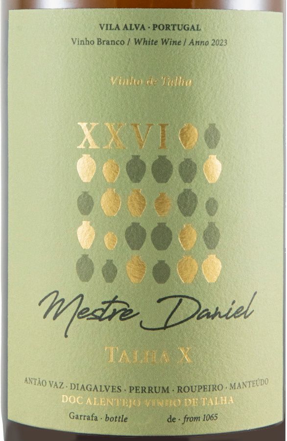 2023 XXVI Talhas Mestre Daniel Talha Única X branco