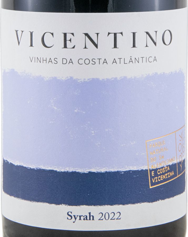 2022 Vicentino Syrah red