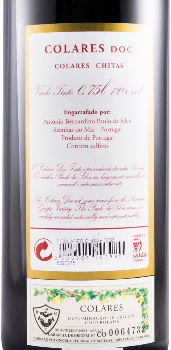 2003 Colares Chitas tinto