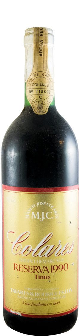 1990 Tavares Rodrigues Colares Reserva tinto