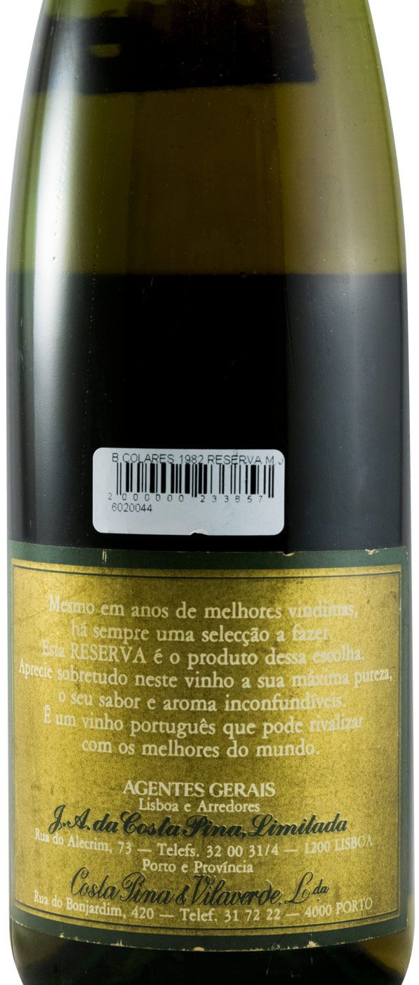 1982 Colares Reserva M.J.C. white