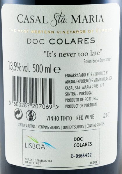 2008 Colares Casal Sta. Maria Ramisco red 50cl