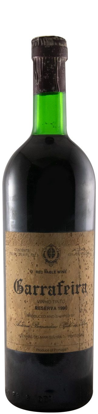 1990 Paulo da Silva Garrafeira Reserva Azenhas do Mar tinto